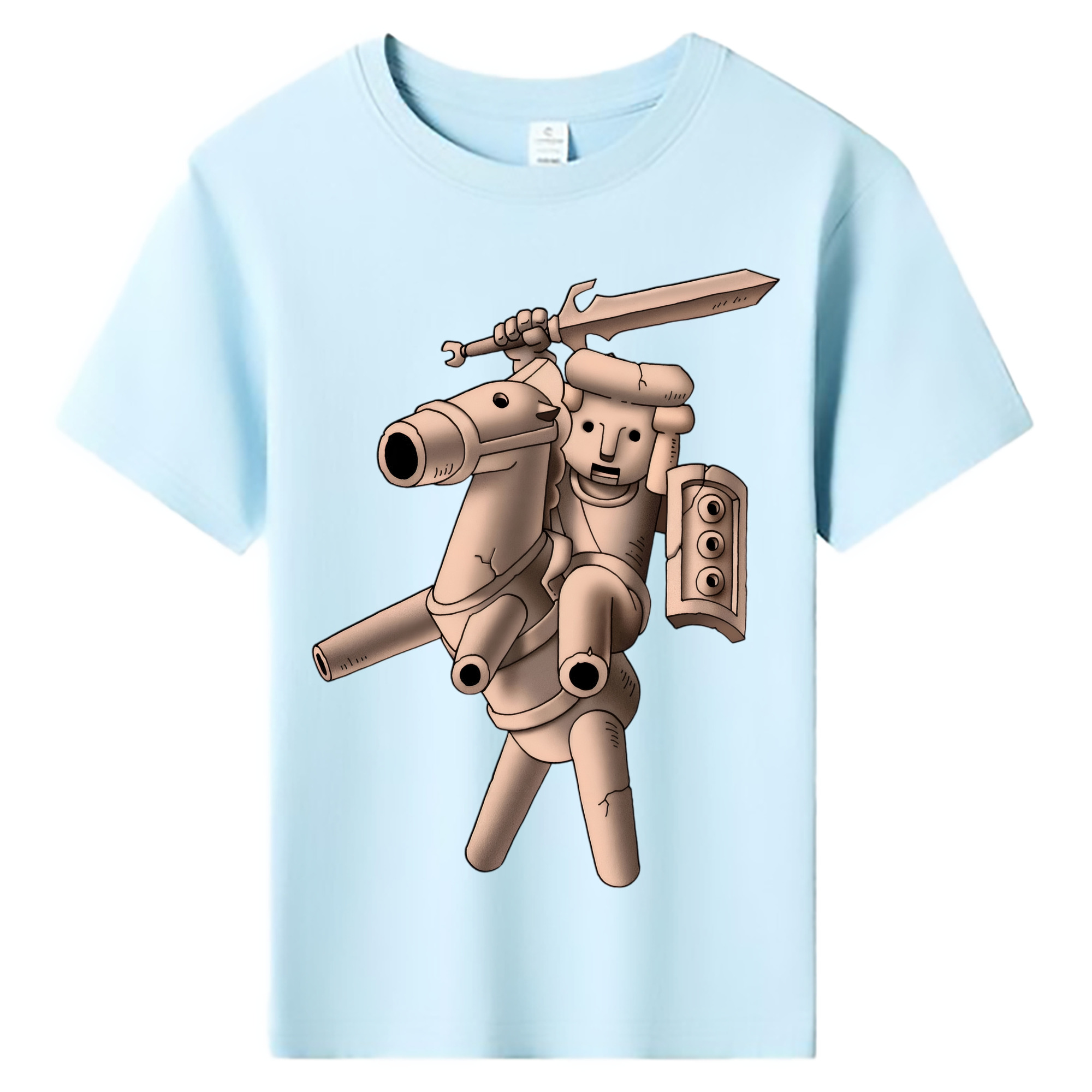 （画像用） ドラゴンクエスト Doragon Kuesuto Dragon Quest 綿100％キッズTシャツ（フロントプリント）